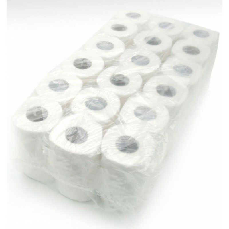K0195, Rouleau de papier toilette, lot de 12, 2 plis