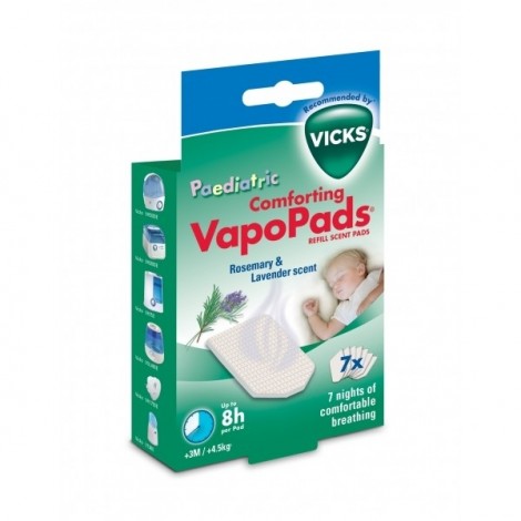 RECHARGE HUMIDIFICATEUR VICKS VAPOPAD ROMARIN ET LAVANDE Huiles essentielles-VIC003