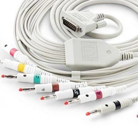 eda055-1-cable-patient-10-fils-a-fiche-banane-pour-ecg-se-300b-se-601c-se-1201-guyane-medical-industrie