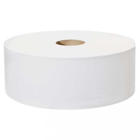 Papier toilette blanc MAXIROL 2x16g/m² - carton de 6 rouleaux - 2 plis - 1400 formats - 9.2x25cm - I367LMR