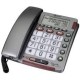TELEPHONE FILAIRE ECRAN ET BRACELET APPEL URGENCE AMPLICOMMS POWERTEL97-AMP007