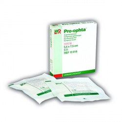 Compresses ophtalmiques Pro-Ophta® Dimension 5,5 x 7,5 cm Boite de 5 - 98086