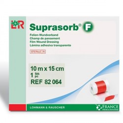 Pansement film polyuréthane Suprasorb®F 15cmx10m Rouleau -82064