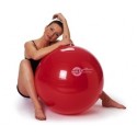 BALLON DE GYMNASTIQUE SWISS BALL SISSEL BALL ROUGE 75 CM-2285