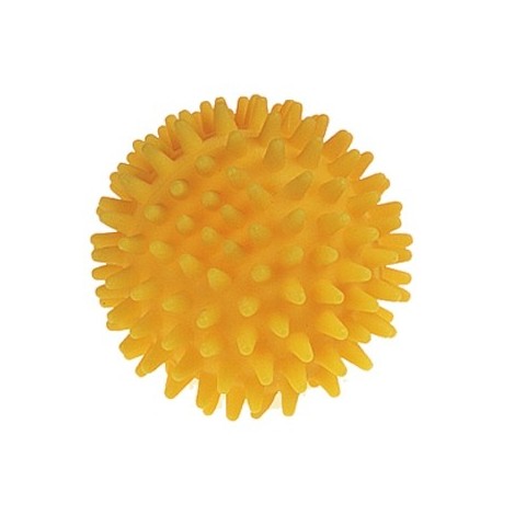 BALLE HÉRISSON JAUNE 8 CM LA PAIRE Massage corporel relaxant-2210