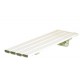 Planche Savanah Pour Baingnoire de diverses formes Couleur  Blanc  poids  2,8kg - AA1091A