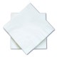 Serviette de table pure ouate 2x17g/m² - Paquet de 3000 - 2 plis - 30x30cm - NH412BL