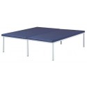 Table de Bobath Dimension 2000 x 2000 Hauteur fixe 500 mm epaisseur 5 cm - BOBATH